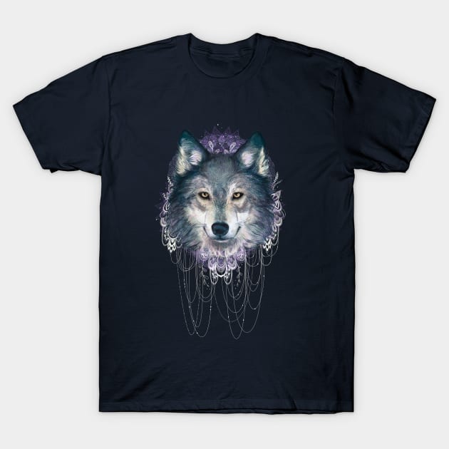 Alpha Wolf T-Shirt by LauraGraves